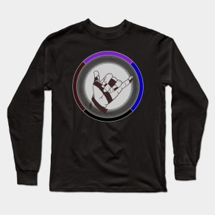 BJJ Hand Sign Long Sleeve T-Shirt